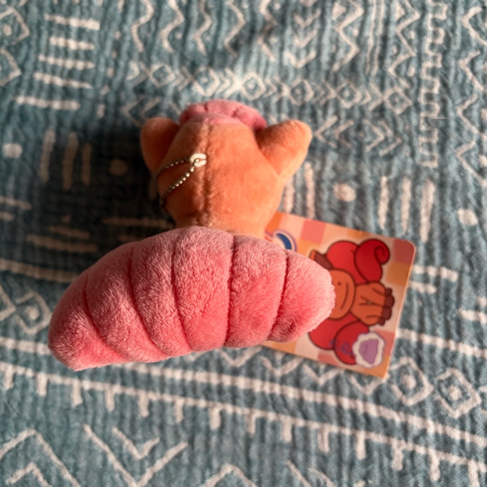 NWT 2016 Pokemon Center Vulpix Ditto Transform Plush Keychain Metamon - Picture 3 of 6
